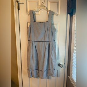 Lands End Seersucker Dress
